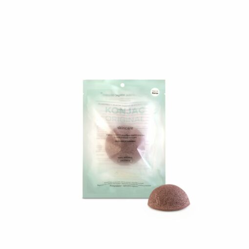 KONJAC ESPONJA FACIAL ARCILLA ROJA FRANCESA