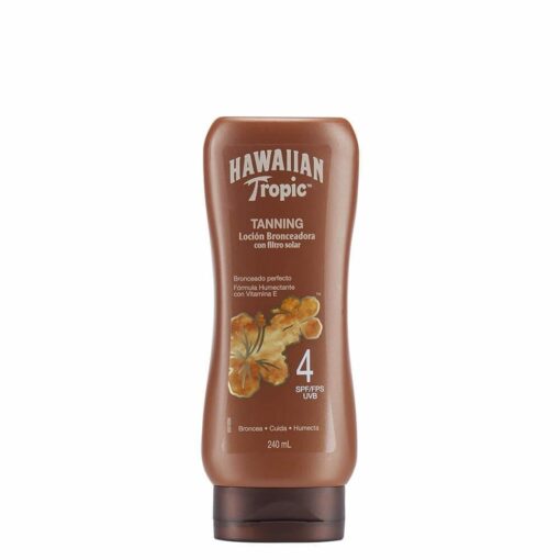 HAWAIIAN TROPIC TANNIG LOCION BRONCEADORA FPS4