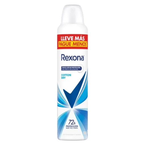 REXONA DESODORANTE COTTON DRY MUJER 250ML