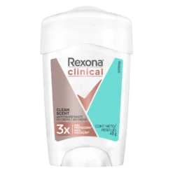 REXONA DESODORANTE CLINICAL CLEAN SCENT EN CREMA 48 G