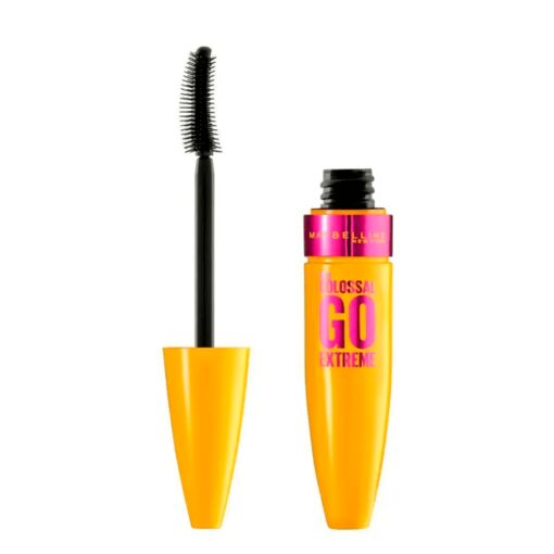 MAYBELLINE MASCARA DE PESTAÑAS LAVABLE THE COLOSSAL GO EXTREME