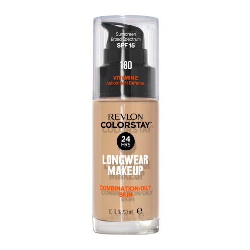 REVLON COLORSTAY BASE LIQ OILY SKIN 180 SAND BEIGE OILY