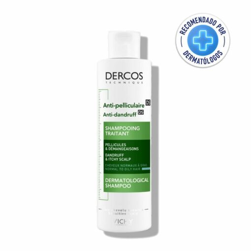 VICHY DERCOS SHAMPOO ANTI-CASPA CUERO CABELLUDO NORMAL A GRASO 200 ML