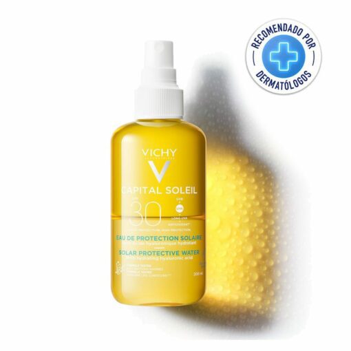 VICHY IDEAL SOLEIL AGUA PROTECTORA SOLAR HIDRATANTE FPS30 200 ML35% OFF, OFERTA