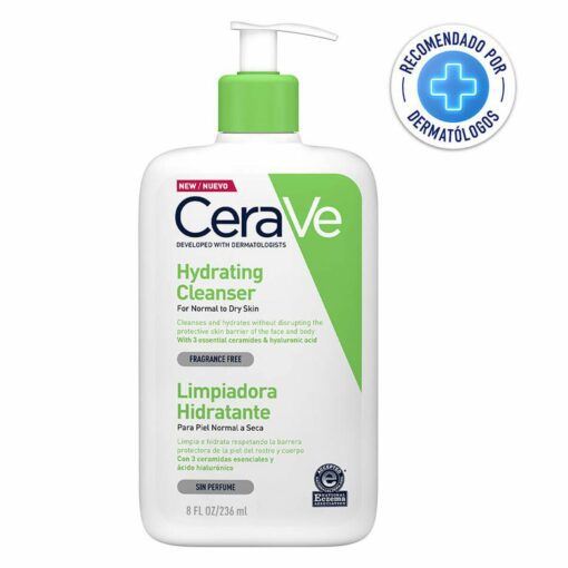 CERAVE LIMPIADOR FACIAL HIDRATANTE 236 ML