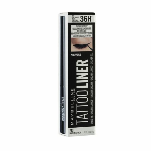 MAYBELLINE DELINEADOR DE OJOS EN FIBRA TATTOO LINER BLACK 710