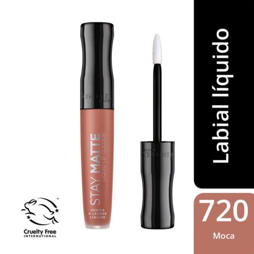 RIMMEL LONDON LABIAL LÍQUIDO STAY MATTE MOCA 720