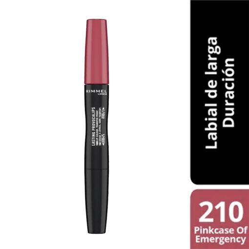RIMMEL LABIAL LÍQUIDO PROVOCALIPS PINKCASE OF EMERGENCY 210