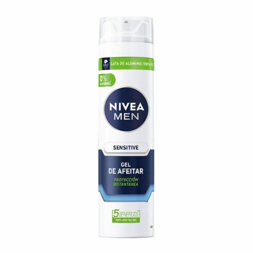 NIVEA MEN SENSITIVE GEL AFEITAR 200 ML