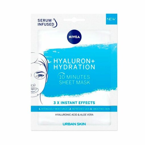 NIVEA MÁSCARA DE PAPEL HIDRATANTE URBAN SKIN SHOT