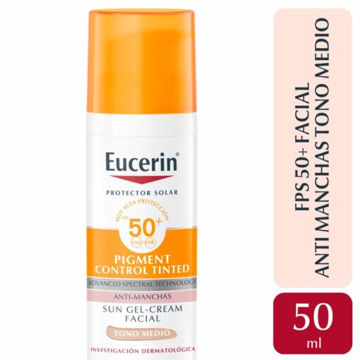 EUCERIN SUN PIGMENT CONTROL TONO MEDIO FPS 50+ 50ML