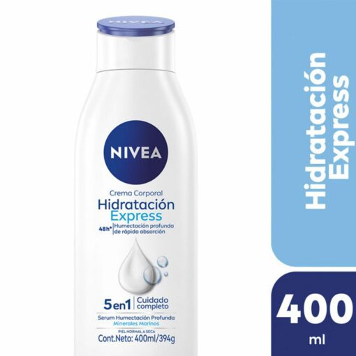 NIVEA CREMA CORPORAL HIDRATACIÓN EXPRESS 400 ML