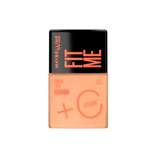 MAYBELLINE FIT ME FRESH TINT BASE LÍQUIDA+ VIT C TONO 05