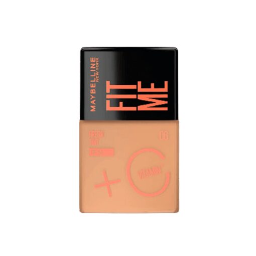 MAYBELLINE FIT ME FRESH TINT BASE LÍQUIDA+ VIT C TONO 06