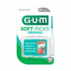 GUM PALILLOS INTERDENTALES SOFT-PICKS ORIGINAL 15 UNIDADES