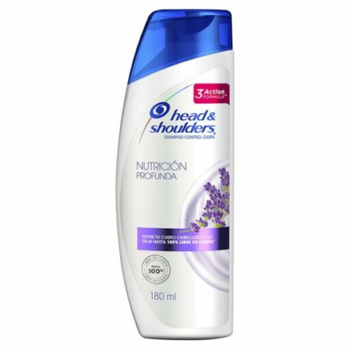 HEAD & SHOULDERS SHAMPOO NUTRICION PROFUNDA X 180ML