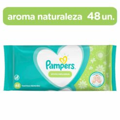 PAMPERS TOALLITAS HÚMEDAS AROMA DE NATURALEZA X 48 UN