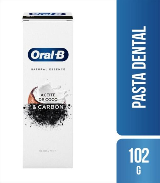 ORAL B PASTA DENTAL 3D WHITE CHARCOAL X 75 ML