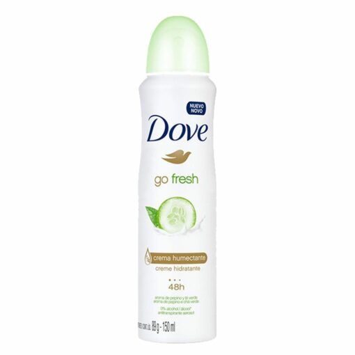 DOVE GO FRESH PEPINO AEROSOL ANTITRANSPIRANTE 150 ML