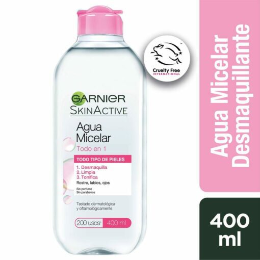 GARNIER AGUA MICELAR TODO EN 1 400ML