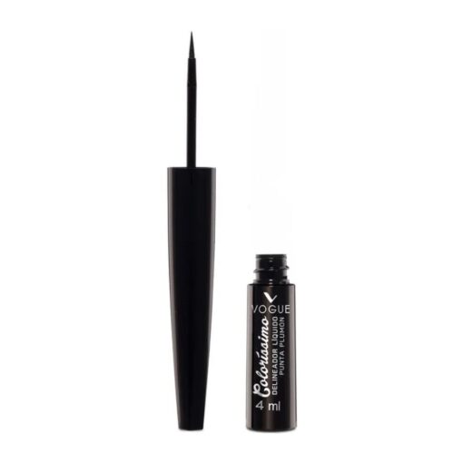 VOGUE DELINEADOR DE OJOS COLORISSIMO LÍQUIDO NEGRO X 4 ML