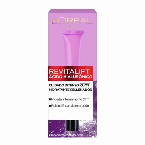 L'ORÉAL REVITALIFT ÁCIDO HIALURÓNICO OJOS CREMA 15 ml