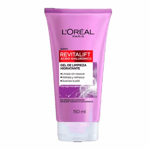L'OREAL REVITALIFT GEL DE LIMPIEZA HIDRATANTE ÁCIDO HIALURÓNICO 150 ML