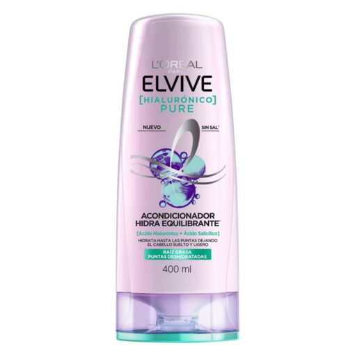ELVIVE SHAMPOO HIALURONICO PURE 400 ML