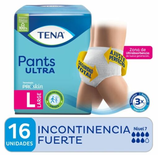 TENA PANTS ULT LARGE X 16