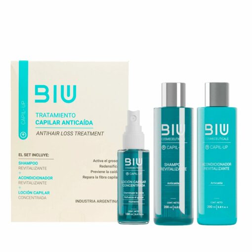 BIU TRATAMIENTO CAPILAR ANTICAÍDA KIT