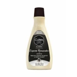 CUTEX QUITAESMALTE EXPERTO REMOVEDOR CON ACETONA X 100 ML