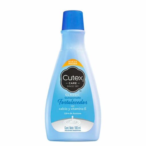 CUTEX QUITAESMALTE FORTALECEDOR 100 ml