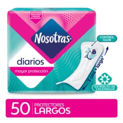 NOSOTRAS PROTECTOR DIARIO LARGO 50 UNIDADES