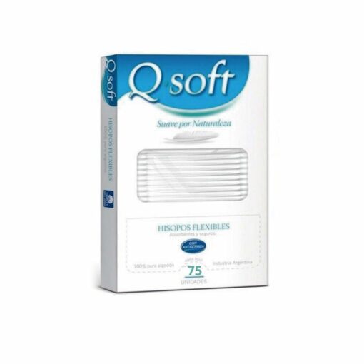 Q-SOFT HISOPOS 75 UNIDADES
