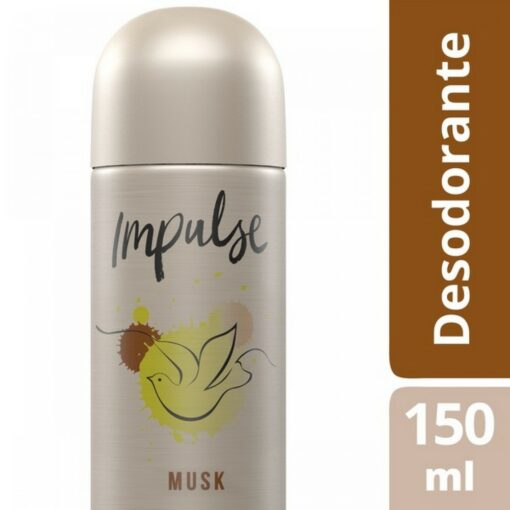IMPULSE DESODORANTE AEROSOL MUSK X 98 GR
