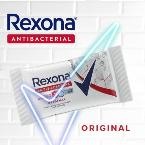 REXONA JABÓN ANTIBACTERIAL X 90GR