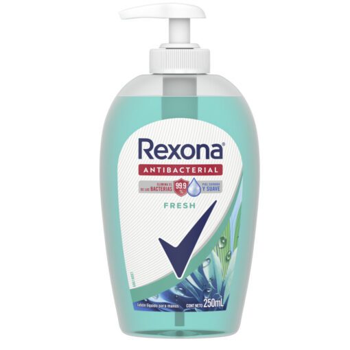 REXONA JABÓN LÍQUIDO ANTIBACTERIAL FRESH X 250ML