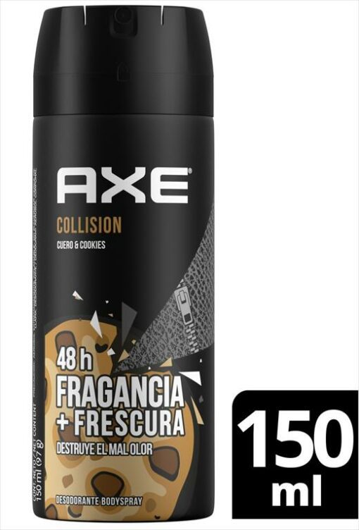 AXE DESODORANTE COLLISION AEROSOL BS X 97 GR