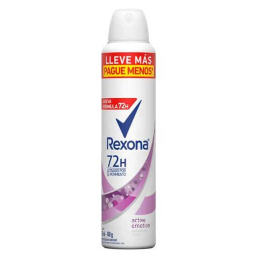 REXONA ANTITRANSPIRANTE ACTIVE EMOTION WOMEN AEROSOL x250 ml