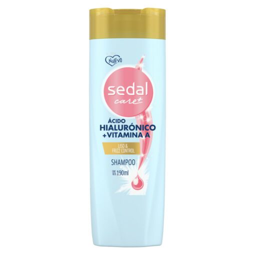 SEDAL SHAMPOO ÁCIDO HIALURÓNICO Y VITAMINA A X 190 ML