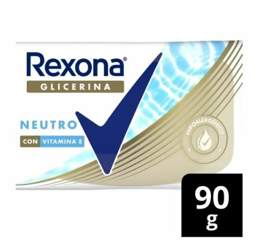 REXONA JABÓN GLICERINA NEUTRO X 90