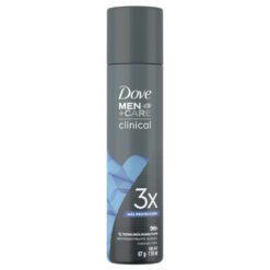 DOVE CLINICAL MEN ANTITRANSPIRANTE AEROSOL CUIDADO TOTAL X 150ML