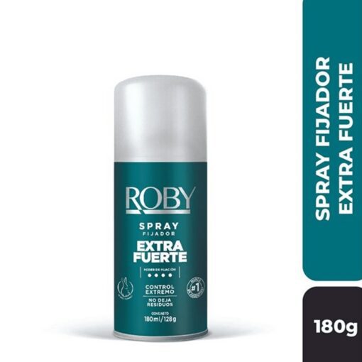 ROBY SPRAY FIJADOR EXTRA FUERTE 180 ml