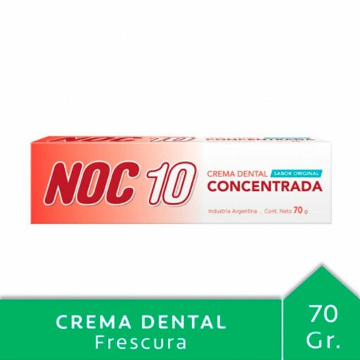 NOC 10 CREMA DENTAL CONCENTRADA 70 gr