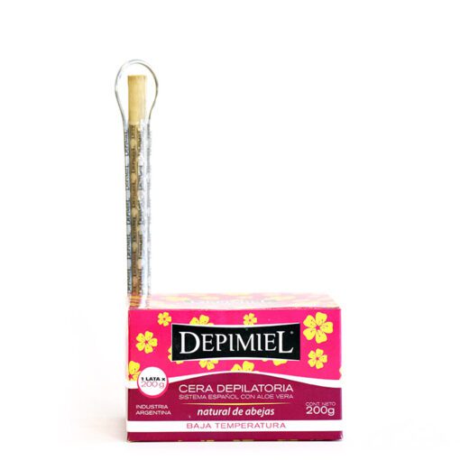 DEPIMIEL CERA DEPILATORIA LATA NATURAL X 200 GR