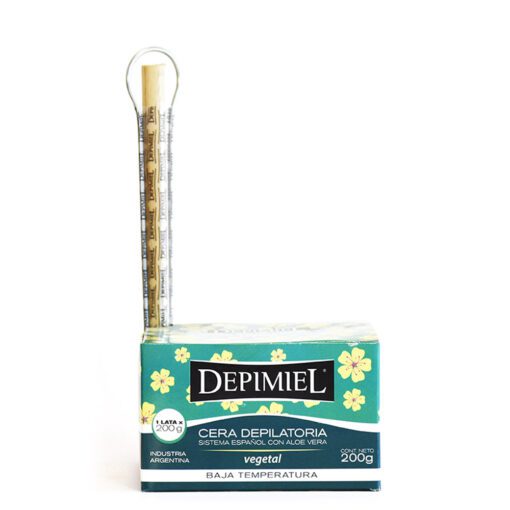 DEPIMIEL CERA DEPILATORIA LATA VEGETAL X 200 GR