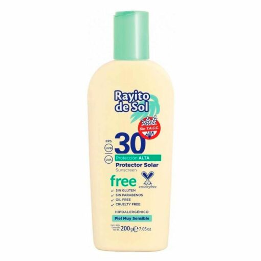 RAYITO DE SOL PROTECTOR SOLAR FREE EMULSIÓN FPS30 200 ML