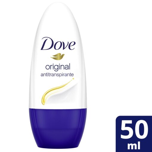 DOVE DESODORANTE ORIGINAL ROLL ON ANTITRANSPIRANTE X 50 ML