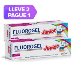 FLUOROGEL CREMA DENTAL JUNIOR TUTTI FRUTI 2X1 X 60GR