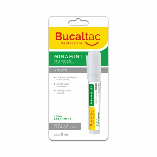 BUCAL TAC DESODORANTE BUCAL SPRAY SPEARMINT 9 ML